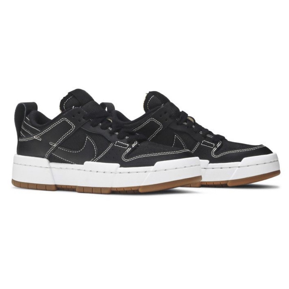 WMNS NIKE DUNK LOW DISRUPT 'BLACK GUM', Size 9.5